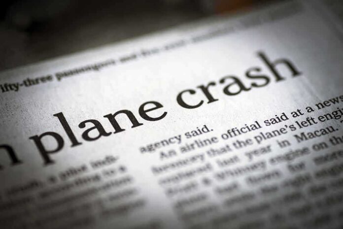 290501621 featured image Newspaper headline about a plane crash story