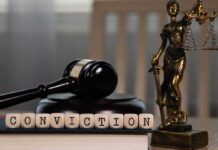 Gavel wooden blocks conviction lady statue scales justice