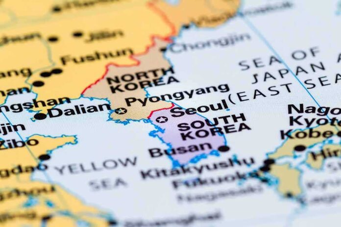 761913781 featured image Map showing North and South Korea