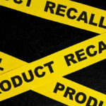 Massive Kitchen Appliance RECALL—Top Brands EXPOSED! Yellow tape with product recall text on black background.
