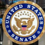 Dem Senator’s Campaign FRAUD – Millions FUNNELED! Seal of the United States Senate featuring an eagle and stars
