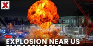 US Embassy EXPLOSION Rocks European City