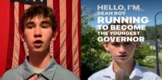 14-Year-Old Hits Governor Ballot