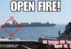 Navy DESTROYS Iran Ship Fleeing Blockade