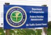 FAA STOPS Controversial Musk Launches! Sign for the Federal Aviation Administration at an air traffic control tower