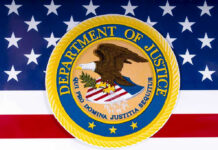 California Man Raises $600K For Hamas – DOJ Report! Department of Justice seal on American flag background.
