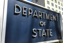 Citizenship For NOT For Sale – State Dept CRACKS DOWN! Department of State sign in front of building.