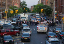 Pregnant Mom Stabbed — Intent To Kill! Police activity on a city street with emergency vehicles.