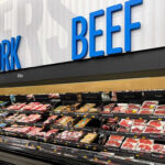 Flesh-Eating Maggot WRECKS U.S Livestock! Meat section with packaged pork and beef products