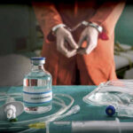 Supreme Court Slams State’s CONTROVERSIAL Execution Method! Vial labeled Sodium Thiopental near handcuffed person.