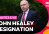 John Healey resigns as defence secretary from Keir Starmer's government | BBC Politics Live
