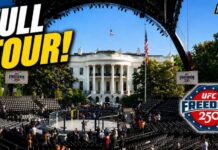 Full Tour of The UFC Freedom 250 Event at The White House (FIRST LOOK)