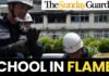 Children CLING To Ledge As School Fire Rages! WATCH: Tokyo primary school evacuated after fire breaks out, hundreds safely escape