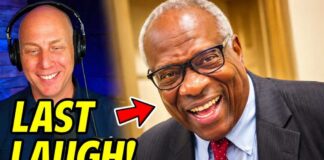 Clarence Thomas ROASTS Fake News Reporter On Capitol Hill