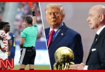 Sports Fans BLAME Trump For World Cup Curse Trump called FIFA boss before stunning USA red card reversal