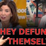 Kathy Hochul DUMBFOUNDED After Confronted With ...