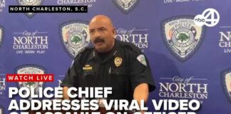LIVE NOW: North Charleston Police hold press conference on viral video