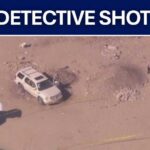 Desert Attack Leaves Police Officer Dead California detective shot during investigation; Other person dead