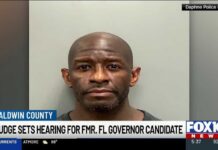 Former candidate for Florida governor faces drug court hearing in Baldwin County