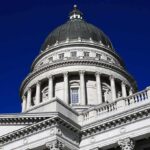 Dem Congressman BLASTS Staffer- And Then He Showed Up Capitol building dome with columns against a deep blue sky