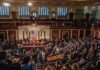 Democrats Declare No Day-One Trump Impeachment House chamber filled with lawmakers and staff