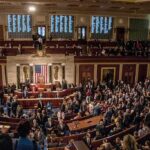 Democrats Declare No Day-One Trump Impeachment House chamber filled with lawmakers and staff