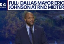 FULL: Dallas Mayor Eric Johnson’s RNC Midterm speech