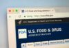 Trump’s FDA Showdown Looms – Hearing Underway Web browser showing the U.S. FDA website