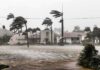 Hurricane Rocks Northeast – THOUSANDS Without Power Houses battered by hurricane winds and flooding