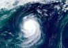 Weather Watchers FREAK OUT Over Death Band Hurricane Image Satellite view of a powerful hurricane swirling over the ocean