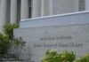 Trump Slaps Warning On US Museums Smithsonian Institution museum exterior with engraved stone sign