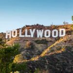 Hollywood Sign on a sunlit hillside