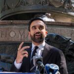 Mamdani WASTES Antisemitism Funds on THIS Zohran Mamdani speaking at an outdoor press conference