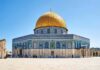 Welcome To The Islamic Republic of Michigan Dome of the Rock with golden dome and blue tilework